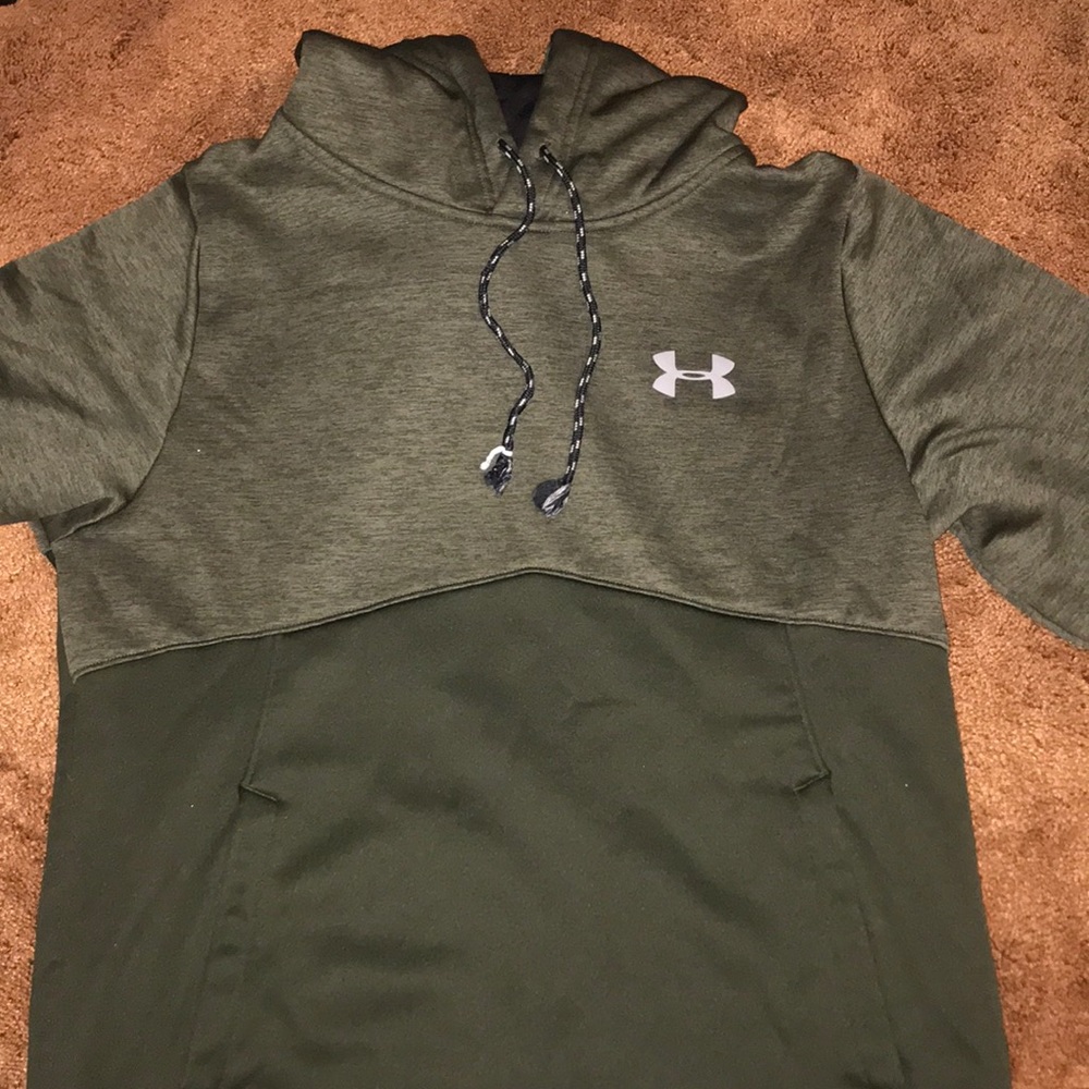 Green Under Armor Hoodie